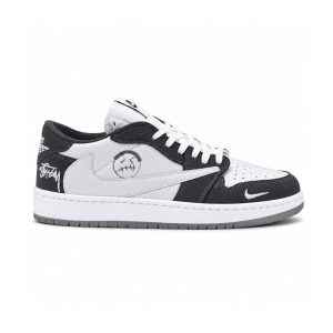 کفش و کتانی مردانه مدل نایک ترویس NIKE TRAVIS رنگ سفید طوسی کد 30958